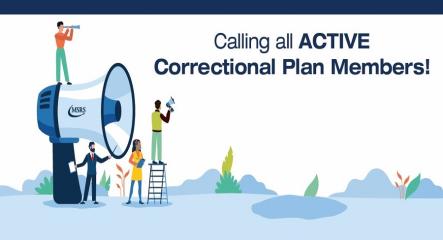 Banner calling Correctional employees to action